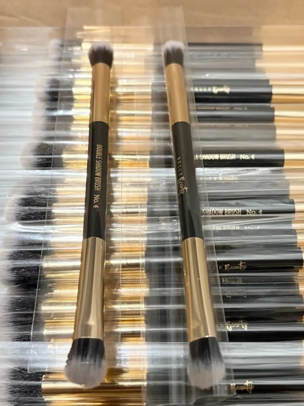 Bulk Pack of 25 Duel-Ended Shadow Brush Belle Beauty by Kim Gravel